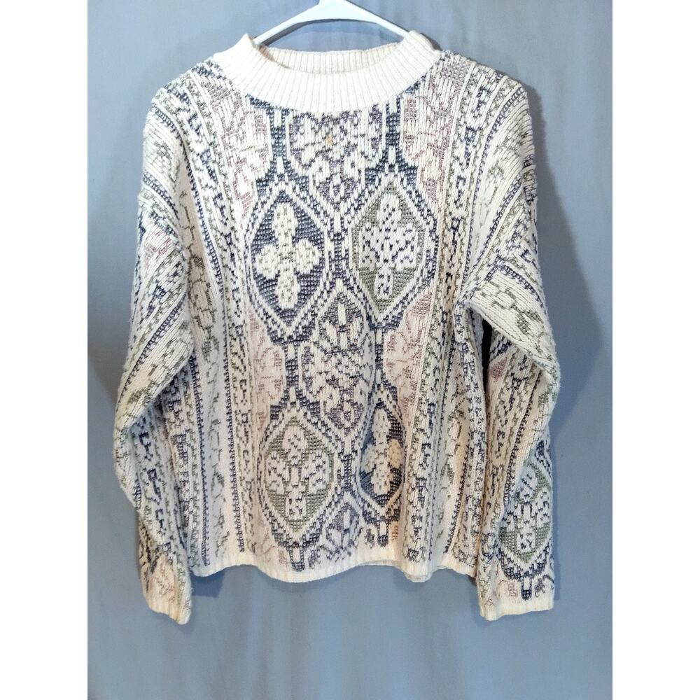 Across America by Knit Maven Vintage 80s Sweater